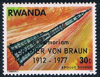 Buy Rwanda 837 Unused Soyuz in space (R0266)+