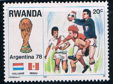 Buy Rwanda 879 Unused Soccer Players (R0342)+