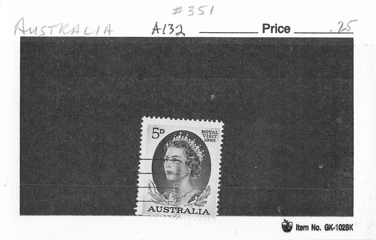 Buy Australia 351 Used 1963 (SC0_079)