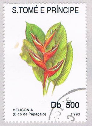Buy Saint Thomas and Prince Is 1106 Used Flowers Heliconia CV 3.25 (BP2048)