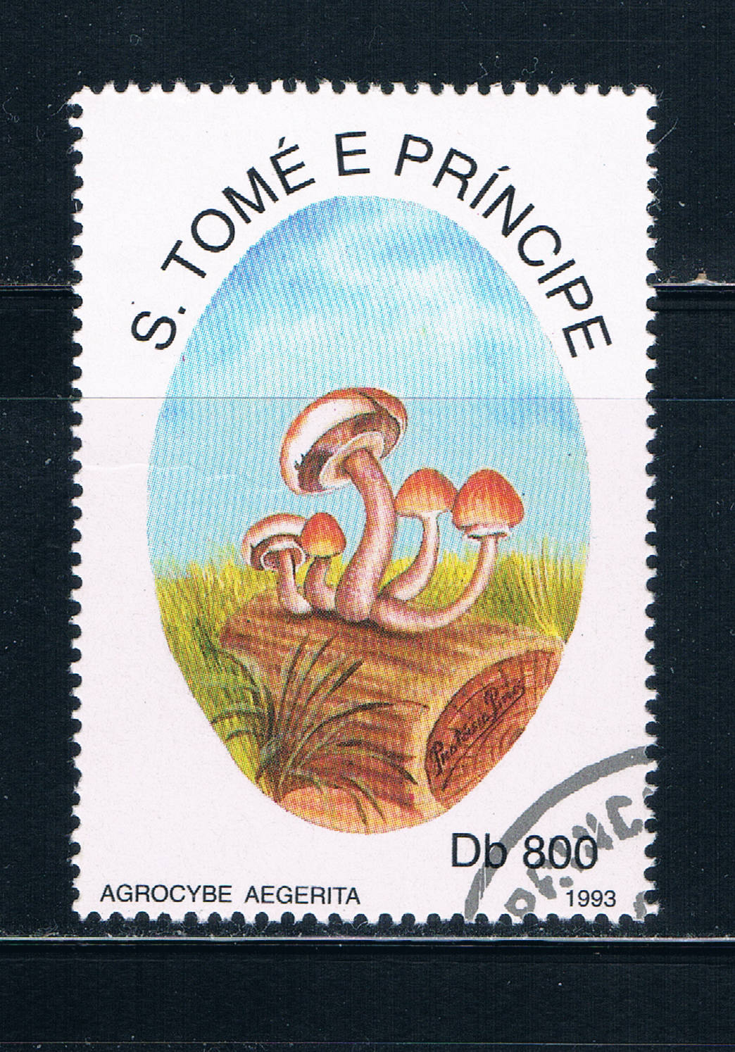 Buy Saint Thomas and Prince Is 1126 Used Mushrooms lr (GI0329)+