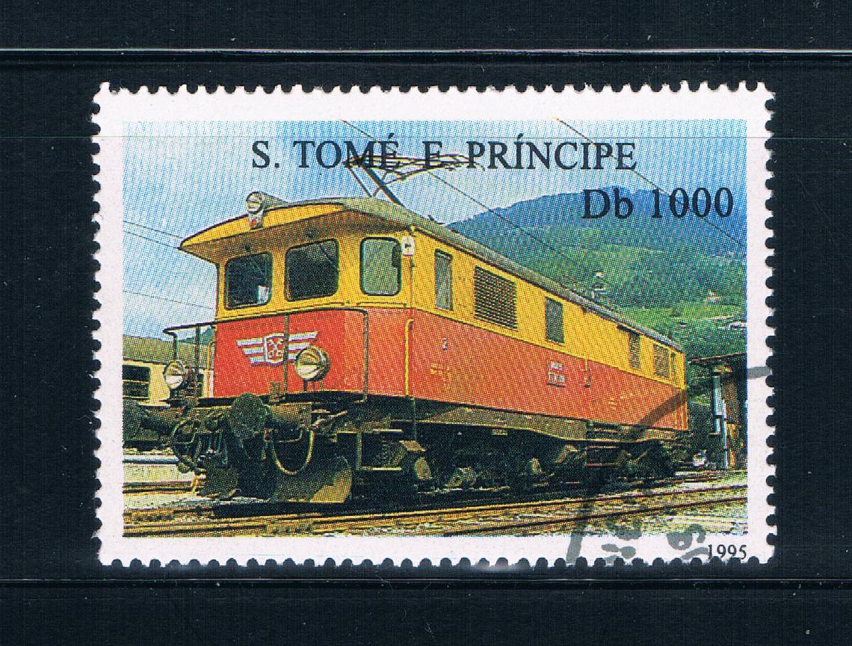 Buy Saint Thomas and Prince Is 1204 Used Electric train engine (GI0378)+