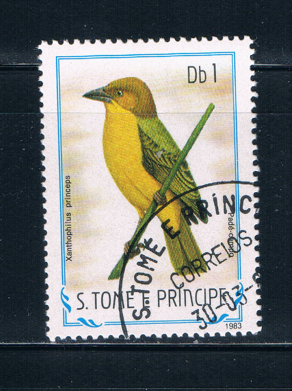 Buy Saint Thomas and Prince Is 728 Used Bird lr (GI0369)+
