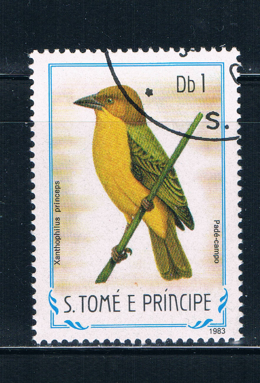 Buy Saint Thomas and Prince Is 728 Used Bird ur (GI0370)+
