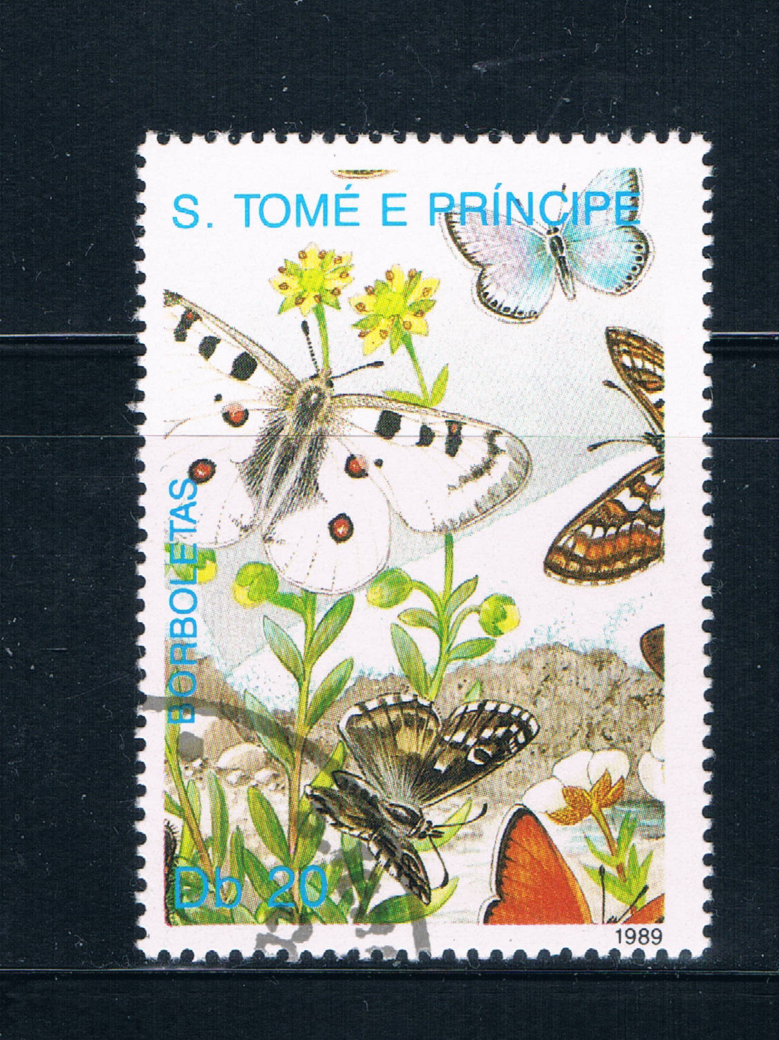 Buy Saint Thomas and Prince Is 900 Used Butterflys ll (GI0414)+
