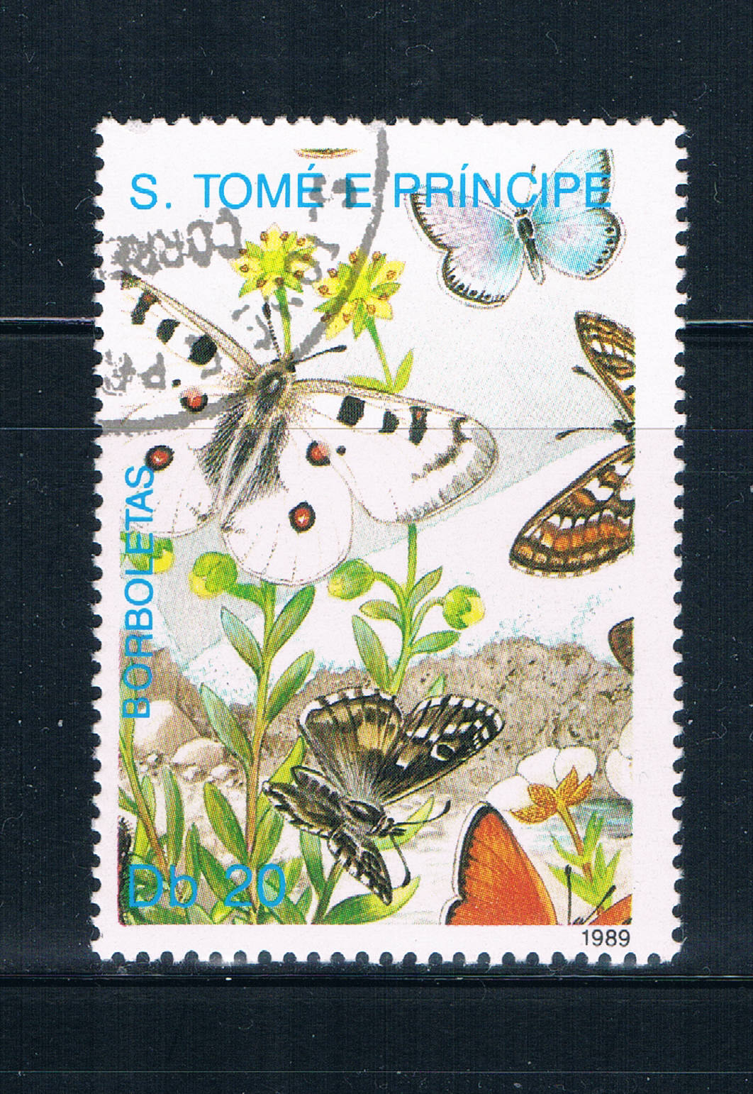 Buy Saint Thomas and Prince Is 900 Used Butterflys ul (GI0416)+