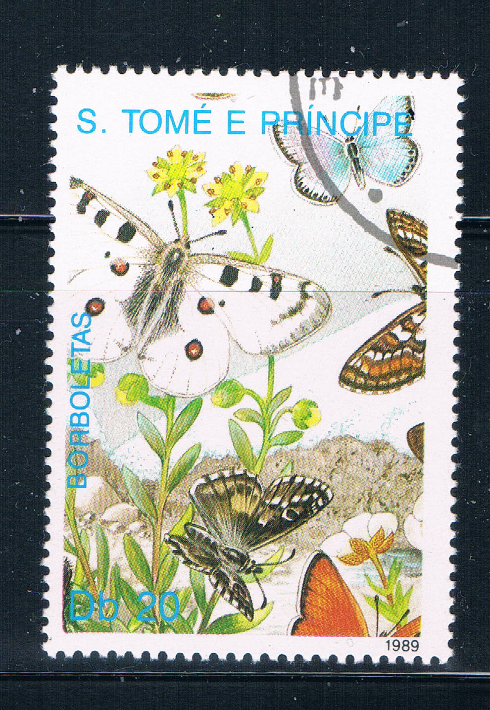 Buy Saint Thomas and Prince Is 900 Used Butterflys ur (GI0417)+