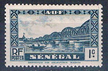 Buy Senegal 142 MLH Faidherbe Bridge 1935 (S0776)+