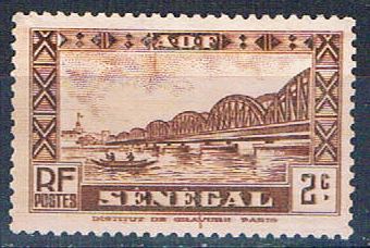Buy Senegal 143 MLH Faidherbe Bridge 1935 (S0777)+