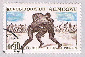 Buy Senegal 202 Used Wrestlers 1961 (BP29917)