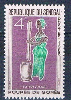 Buy Senegal 264 Unused Woman grain 1966 (S0797)+