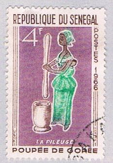 Buy Senegal 264 Used Woman with grain 1966 (BP30020)