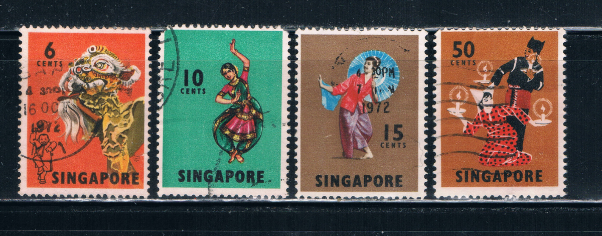 Buy Singapore 87-89;93 Used Dancers CV 1.75 (S0448)
