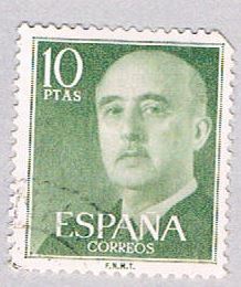 Buy Spain 815 Used General Franco 1954 (BP2417)