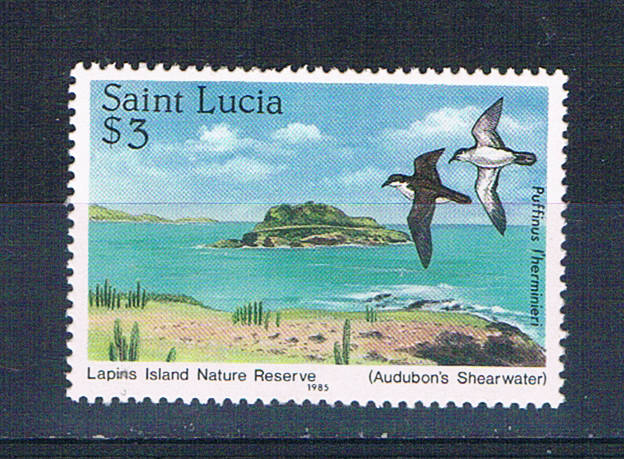 Buy St Lucia 773 Unused Lapins Island 1985 CV 2.40 (S1148)+
