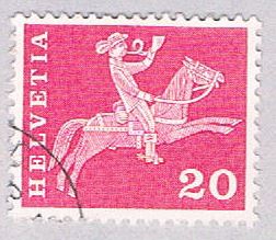 Buy Switzerland 385 Used Postillion on Horseback 1960 (BP26116)