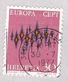 Buy Switzerland 544 Used Europa 1972 (BP2881)