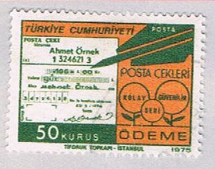 Buy Turkey 1998 MLH Postal Check 1974 (BP2726)