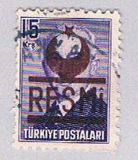 Buy Turkey O20 Used Overprint 1953 (BP2697)