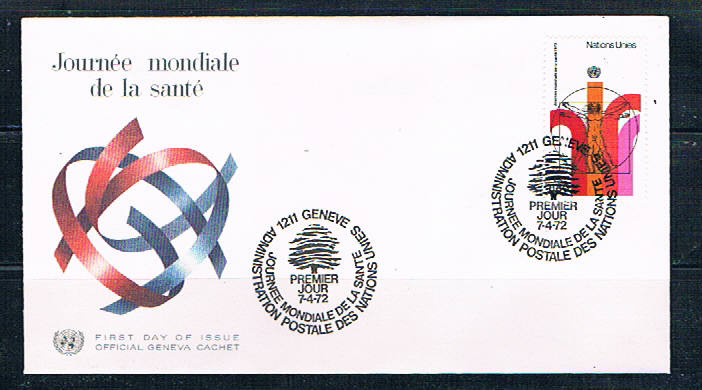 Buy UN 229 FDC Single Geneva Cachet 1972 (UNCV0341)+