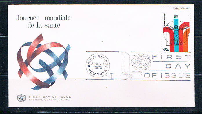 Buy UN 230 FDC Single Geneva Cachet 1972 (UNCV0342)+