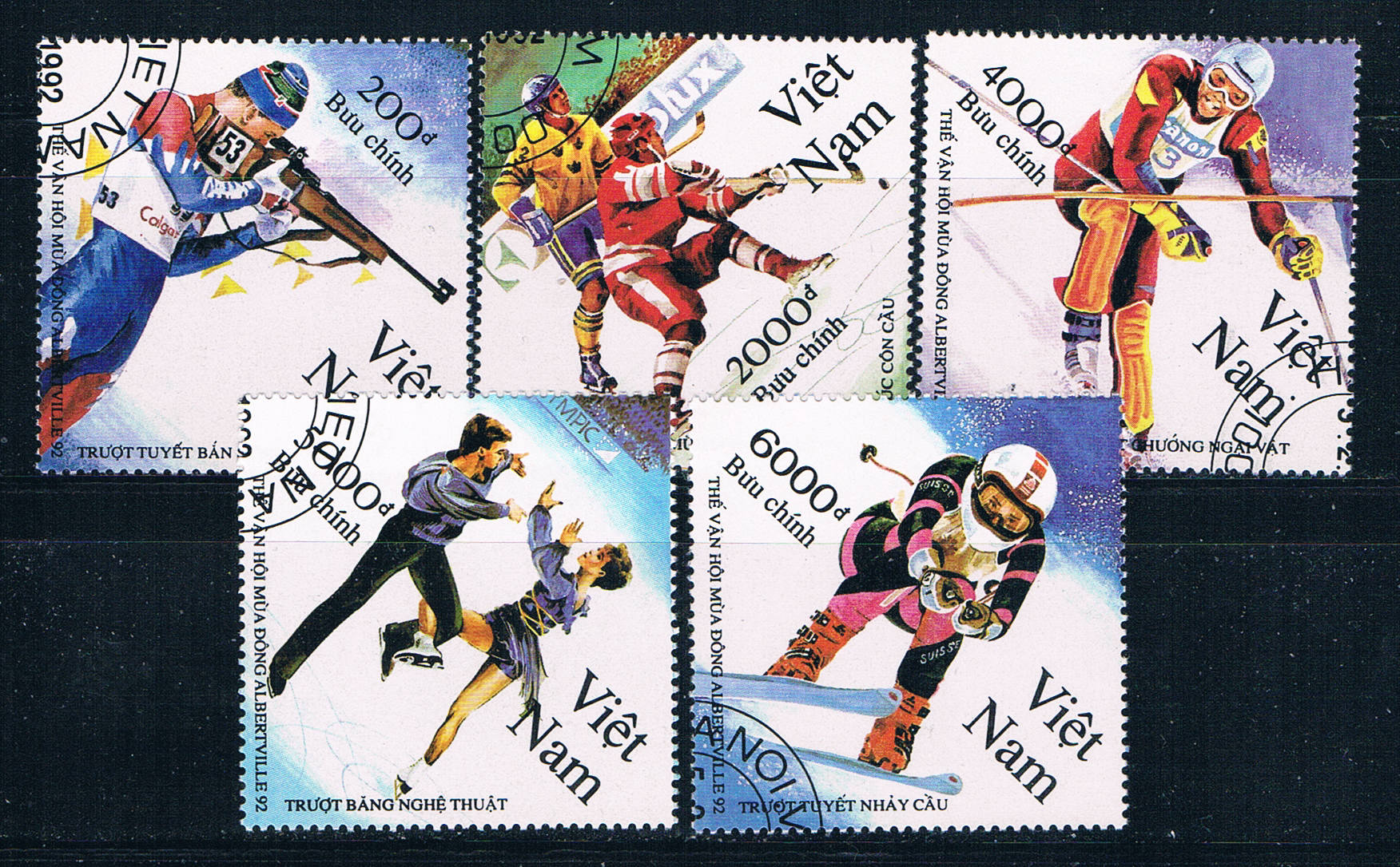Buy Vietnam DR 2324-28 Used set Olympics 1992 CV 4.50 (MV0210)