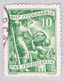 Buy Yugoslavia 382 Used Fruit growing 1953 (BP28217)