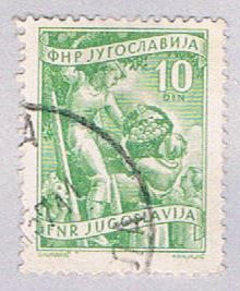 Buy Yugoslavia 382 Used Fruit growing 1953 (BP28219)