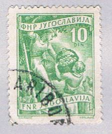 Buy Yugoslavia 382 Used Fruit growing 1953 (BP28220)