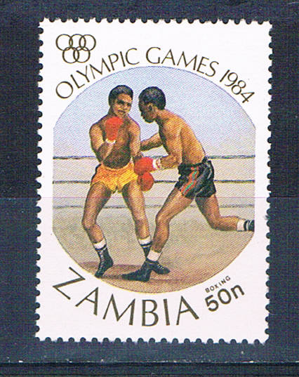 Buy Zambia 307 Unused Olympics Boxing 1984 (Z0006)+