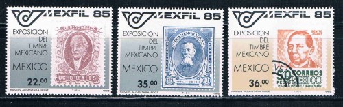 Buy Mexico Unused set 1382-1384 Mexfil Stamps (ML0190)+