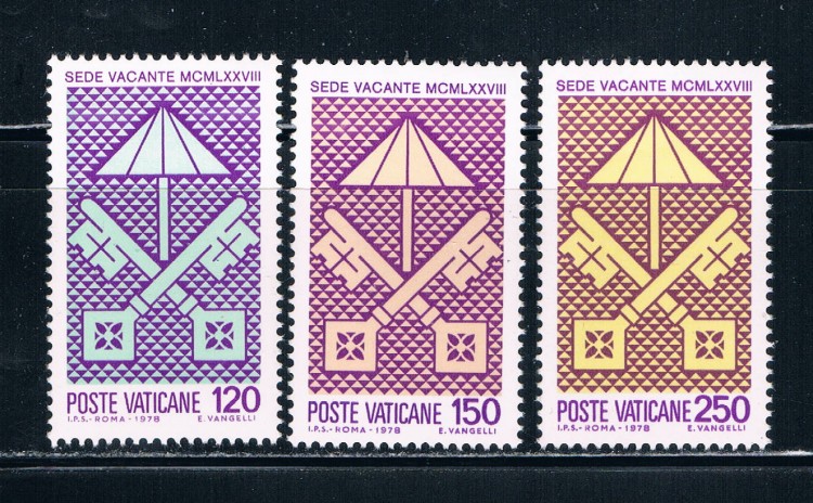 Buy Vatican 635-37 Set Unused Religion (V0056)+