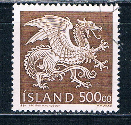 Buy Iceland 677 Used Dragon CV 8.50 (I677g)