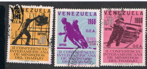 Buy Venezuela 902;904;906 Used 2nd Conference al Ministers CV .80 (V0314)