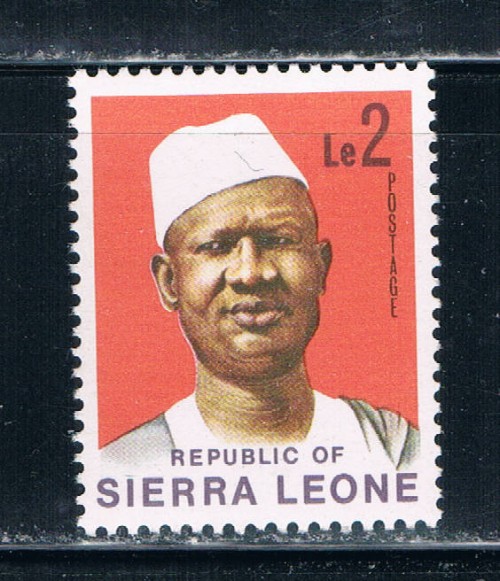 Buy Sierra Leone 434 2le Unused Pres Siaka Stevens CV 2.50 (S0195)+