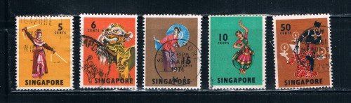 Buy Singapore 86-89;93 Used Dancers CV 2.00 (S0243)