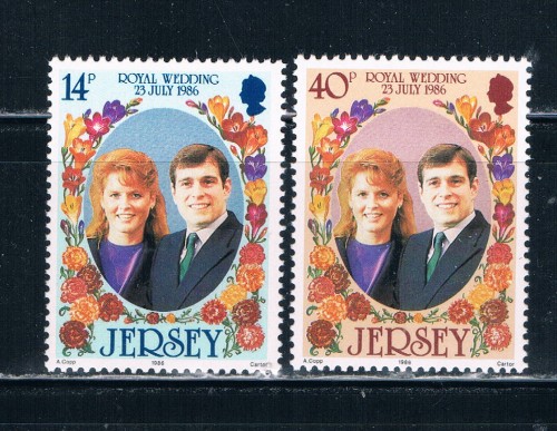 Buy Jersey 404-5 Unused Set Royal Wedding CV 2.75 (J0010)
