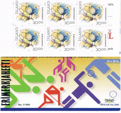 Buy Iceland 708 Unused Booklet Volleyball CV 12.50 (I0780)